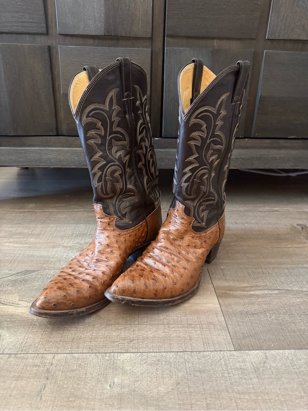 Justin Boots - Full Quill Ostrich